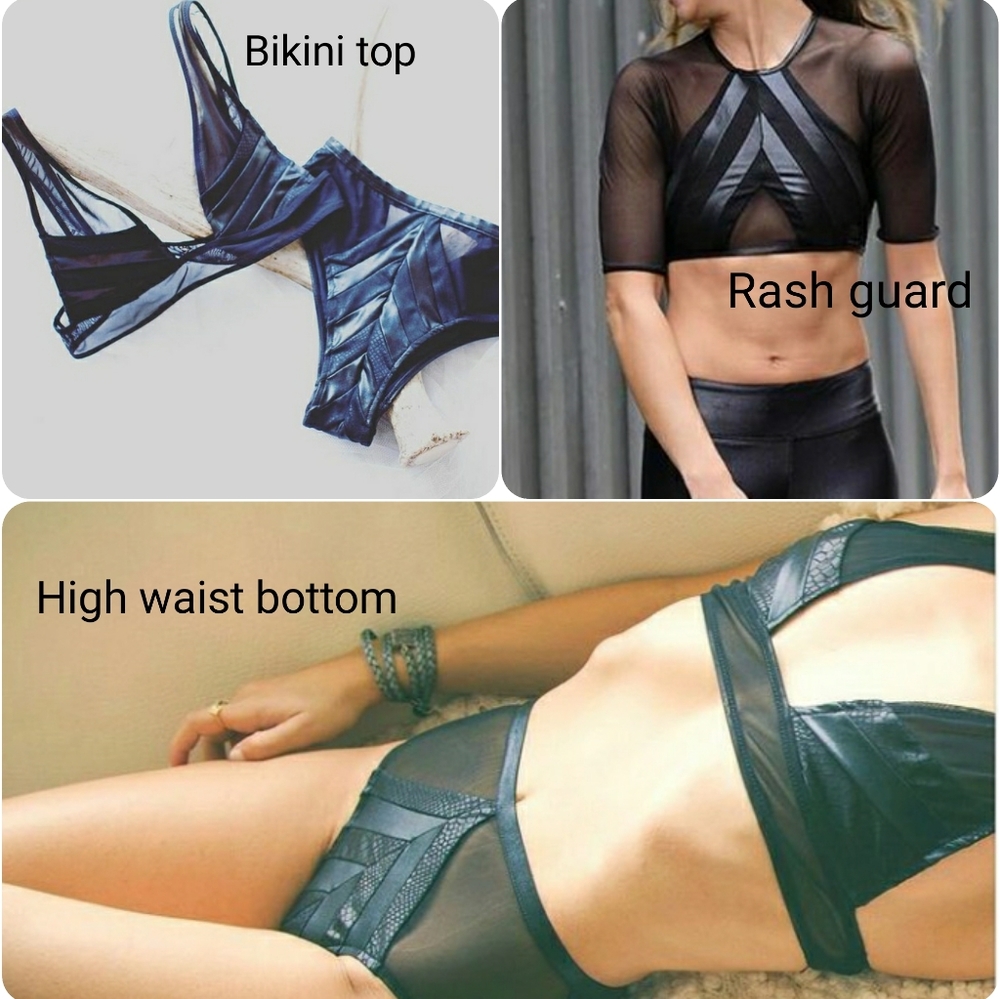 "Gina" Bikini with Rash Guard